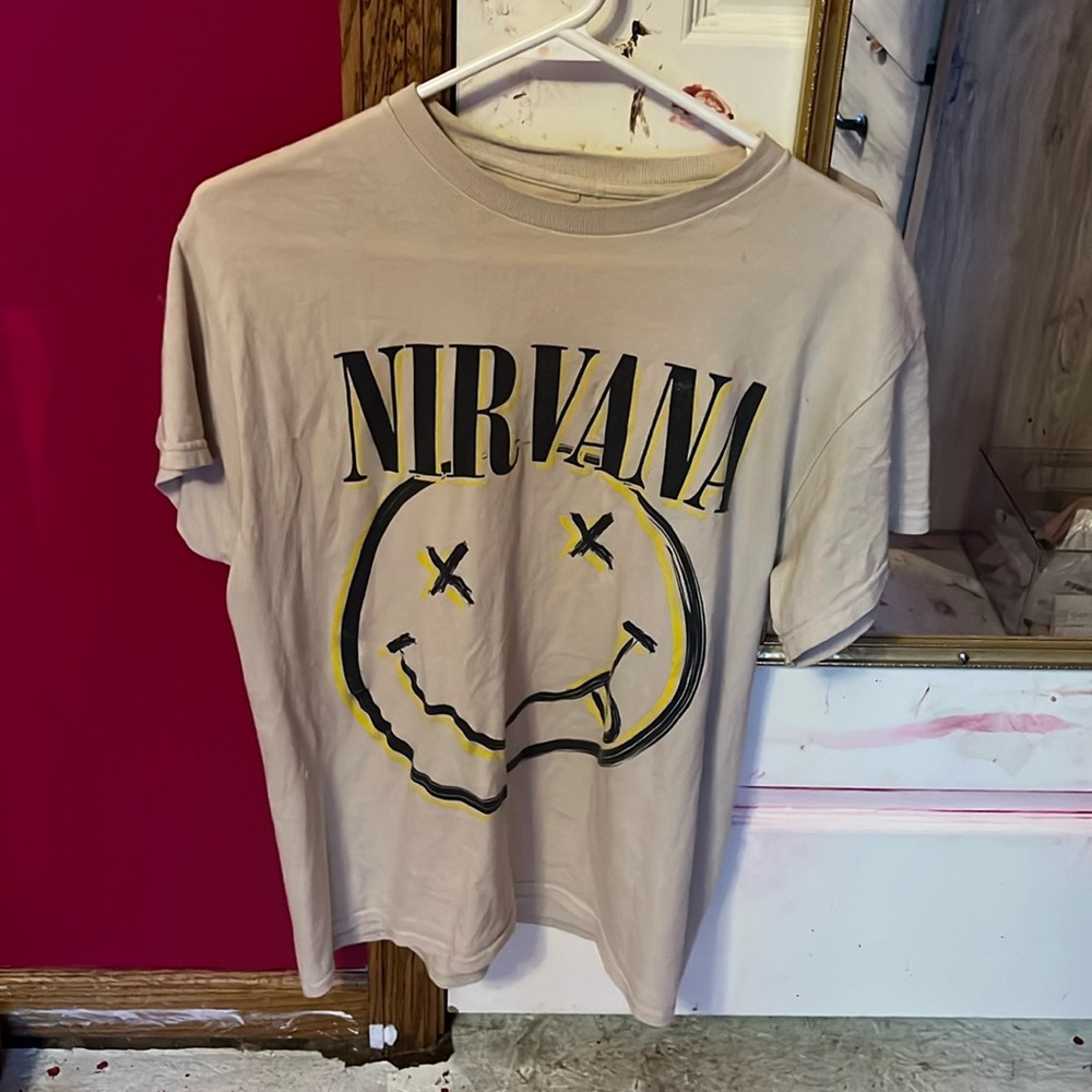 nirvana graphic tee